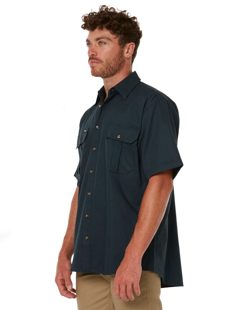 Original Cotton Drill SS Shirt - Bottle