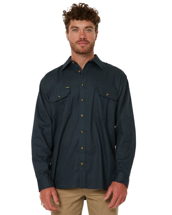 Original Cotton Drill LS Shirt - Bottle