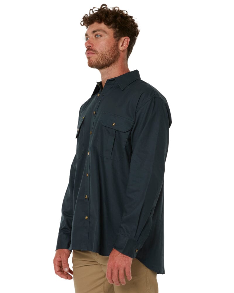 Original Cotton Drill LS Shirt - Bottle