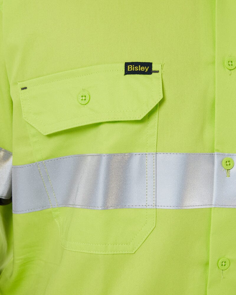 Taped Hi Vis Cool Lightweight LS Shirt * - Lime/Charcoal