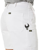 Work Shorts - White