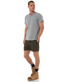 Flex and Move 4-Way Stretch Elastic Waist Short - Green