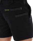 Flex and Move Elastic Waist Stretch Short Shorts - Black