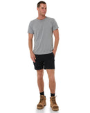 Flex and Move Elastic Waist Stretch Short Shorts - Black