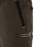 Flex and Move Tradie 4 Way Stretch Elastic Waist Cargo Short - Green