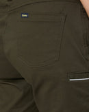 Womens Stretch Cotton Short - Olive