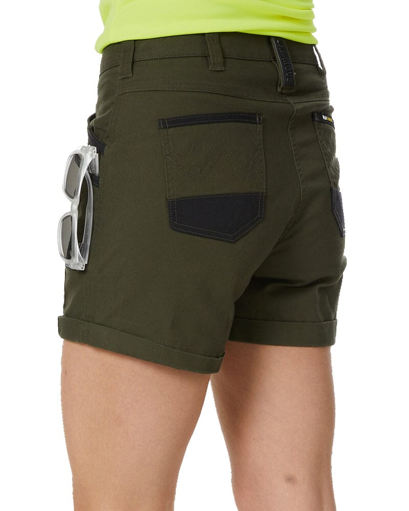Womens Flex and Move Short Short - Olive