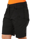 Womens X Airflow Stretch Ripstop Vented Cargo Short - Black