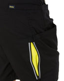 Womens X Airflow Stretch Ripstop Vented Cargo Short - Black