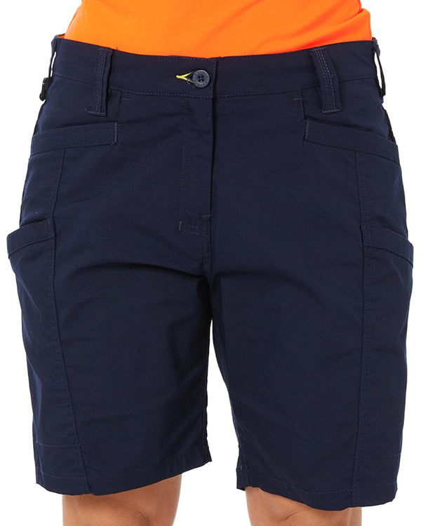 Womens X Airflow Stretch Ripstop Vented Cargo Short - Navy