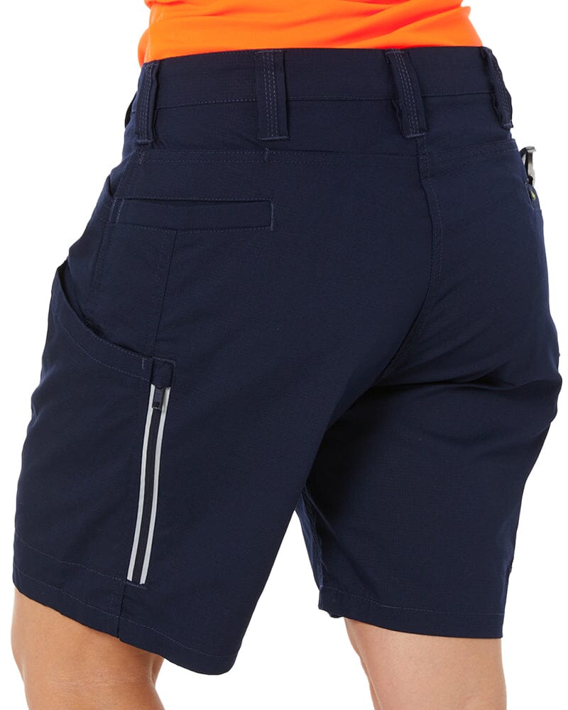 Womens X Airflow Stretch Ripstop Vented Cargo Short - Navy