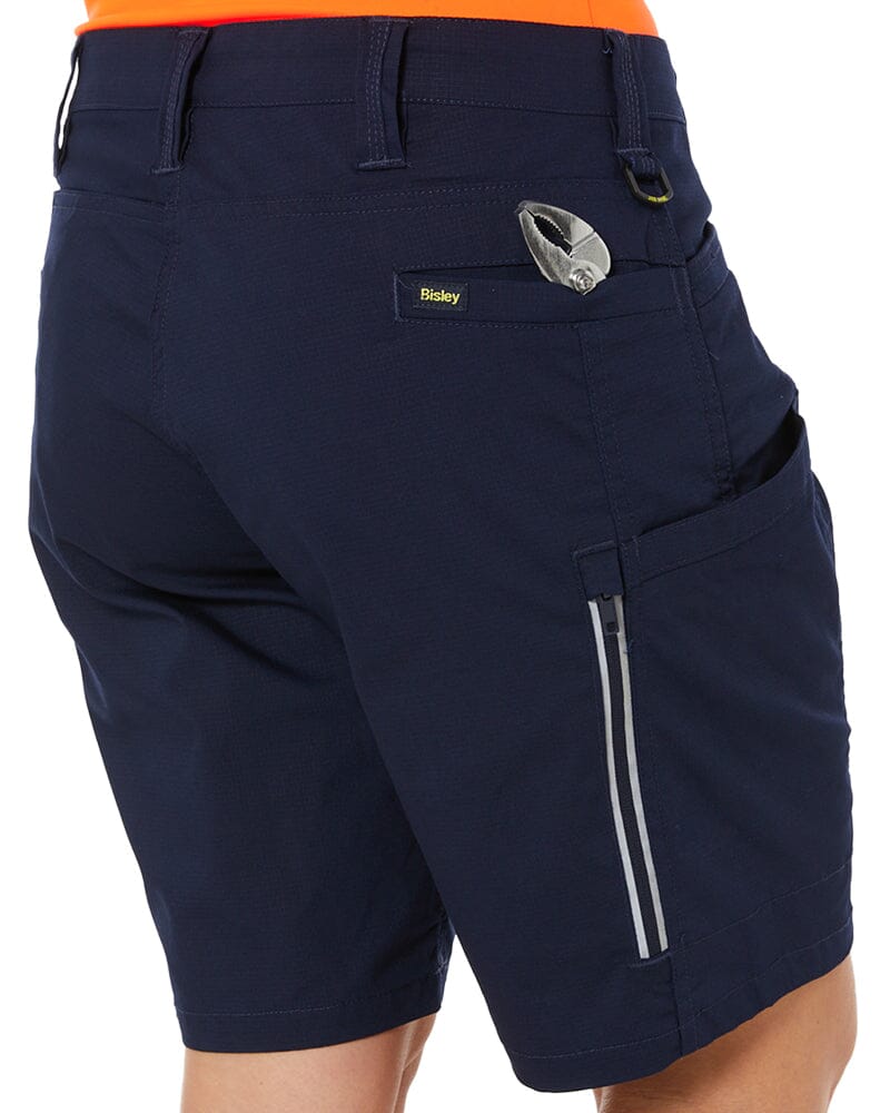 Womens X Airflow Stretch Ripstop Vented Cargo Short - Navy