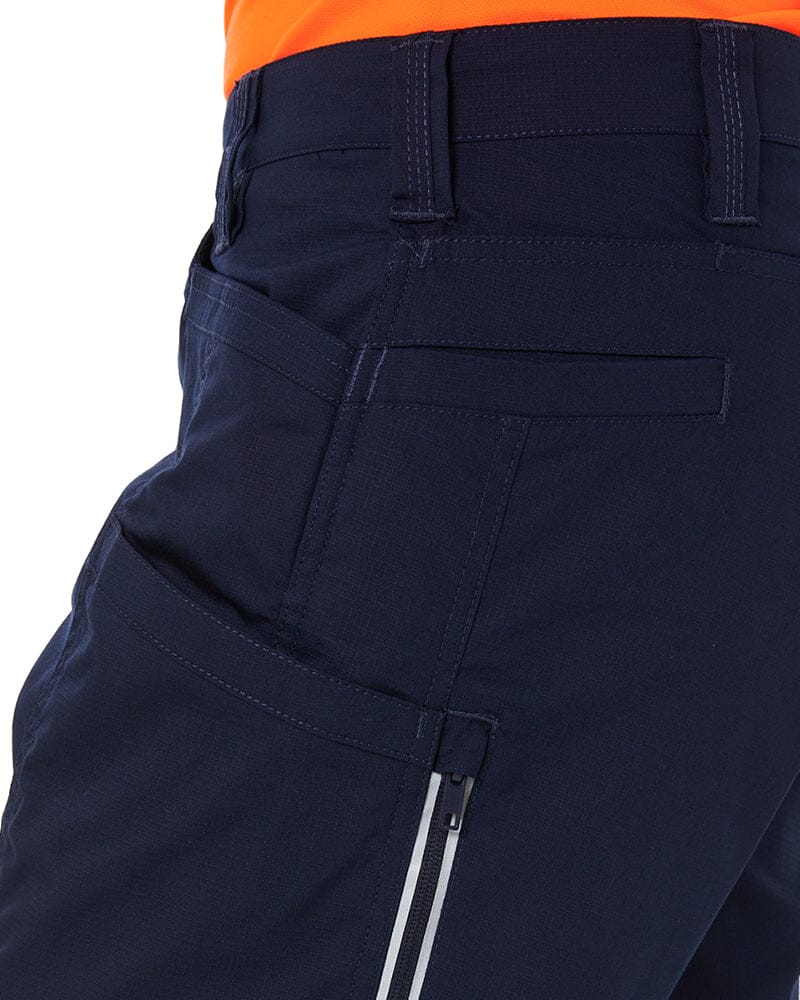 Womens X Airflow Stretch Ripstop Vented Cargo Short - Navy