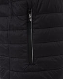 Taped Hi Vis Reversible Puffer Vest - Yellow