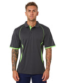 Tradies Razor Polo Value Pack - Grey/Fluoro