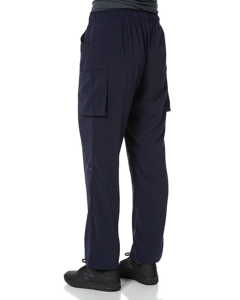 Avery Womens Multi Pocket Straight Leg Scrub Pant - Midnight Navy