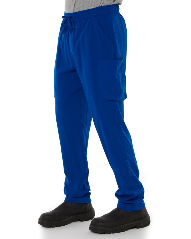 Avery Straight Leg Scrub Pant - Electric Blue