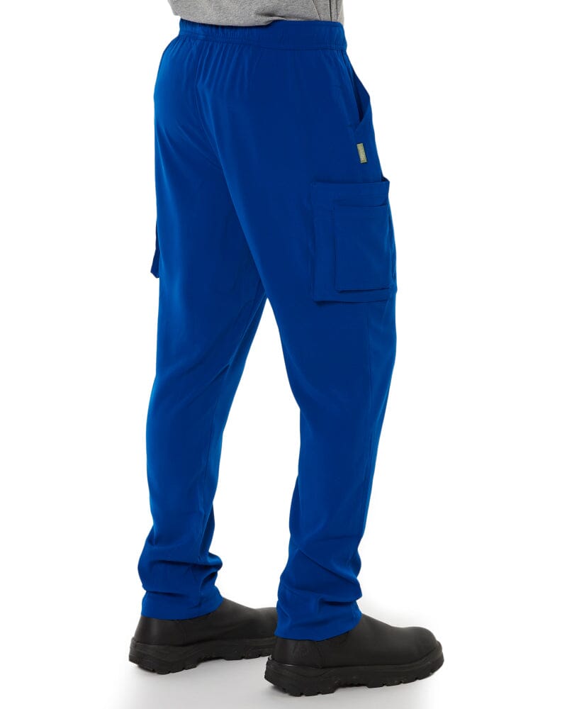 Avery Straight Leg Scrub Pant - Electric Blue