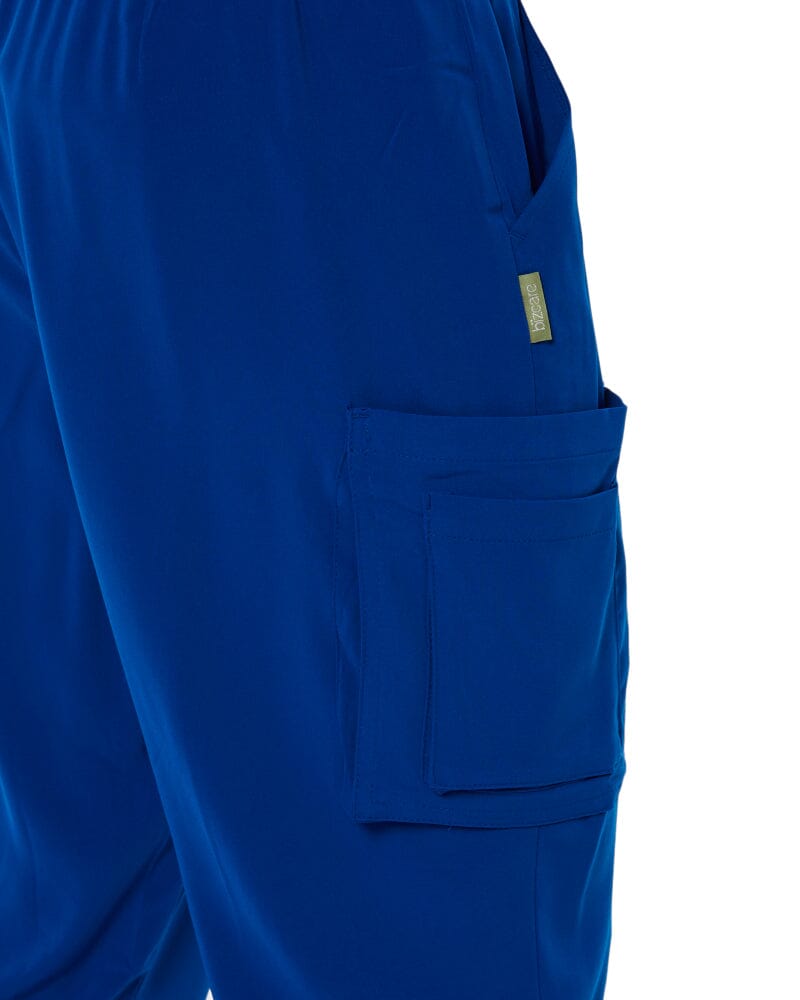 Avery Straight Leg Scrub Pant - Electric Blue