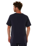 Avery V Neck Scrub Top - Midnight Navy