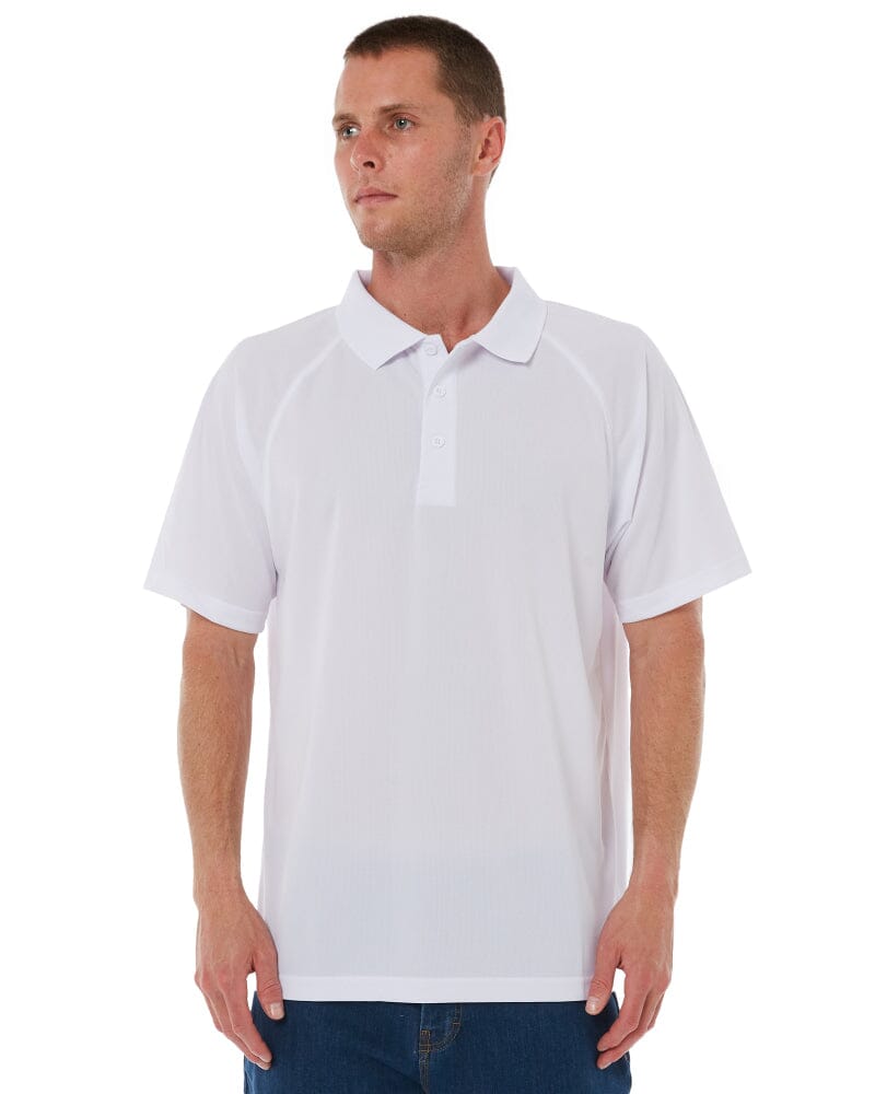 Sprint Biz Cool Polo - White