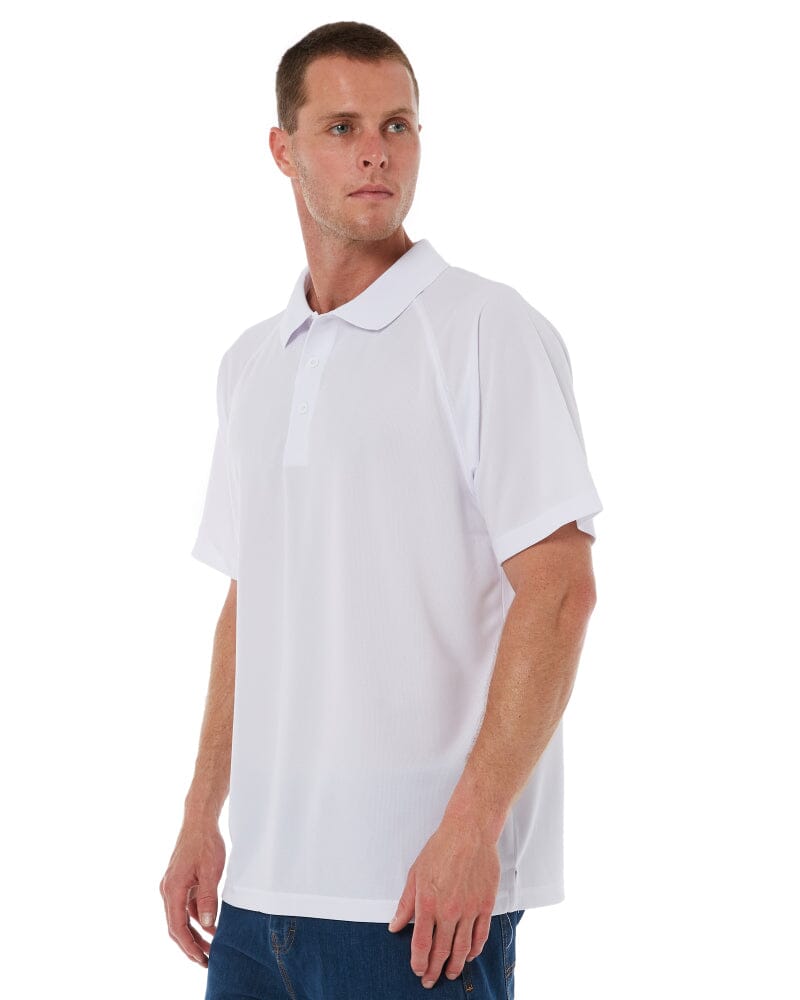 Sprint Biz Cool Polo - White