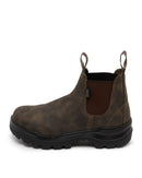 RotoFlex 8002 Elastic Side Safety Boot - Rustic Brown