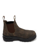 RotoFlex 8002 Elastic Side Safety Boot - Rustic Brown
