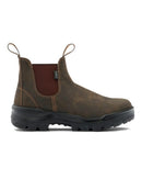 RotoFlex 8002 Elastic Side Safety Boot - Rustic Brown