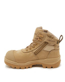 Rotoflex 8554 Zip Side Safety Boot - Sand