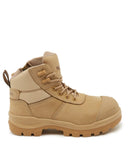Rotoflex 8554 Zip Side Safety Boot - Sand