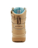 Womens Rotoflex 8864 Zip Sided Safety Boot - Sand