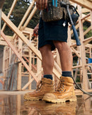 Rotoflex 9099 MAX AquaShield Zip Side Safety Boot - Wheat