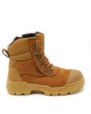 Rotoflex 9099 MAX AquaShield Zip Side Safety Boot - Wheat
