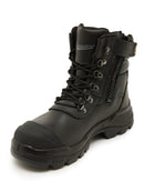 Rotoflex 9161 Chemical Resistant Zip Side Safety Boot - Black