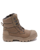 Rotoflex 8063 High Zip Side Safety Boot - Stone