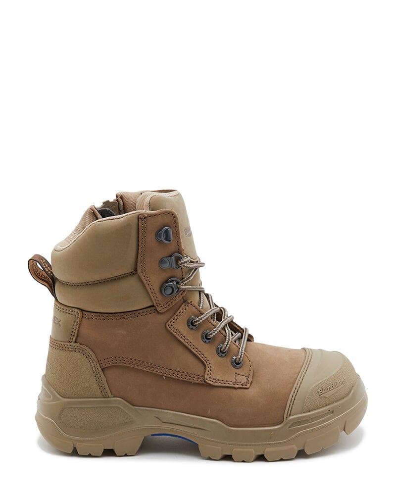 RotoFlex 9063 Zip Side Safety Boot - Stone