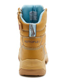 Womens RotoFlex 9960 Zip Side Safety Boot - Wheat