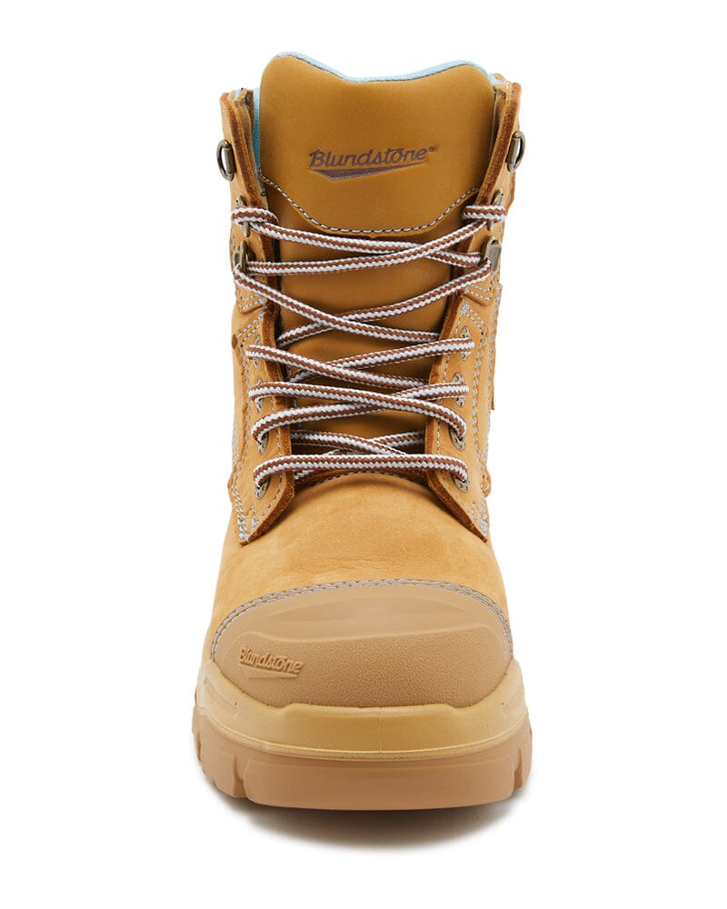 Womens RotoFlex 9960 Zip Side Safety Boot - Wheat