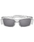 STKS 420 Platinum Safety Glasses - Clear/Smoke