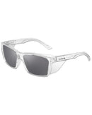 STKS 420 Platinum Safety Glasses - Clear/Smoke