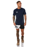 Tradies Cotton Harlequin Short 2 Value Pack - Navy/White
