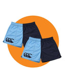 Tradies Cotton Harlequin Short 2 Value Pack - Cronulla/Navy