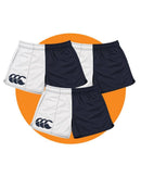 Tradies Cotton Harlequin Short 3 Value Pack - Navy/White