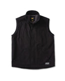 Sherpa Lined Vest - Black