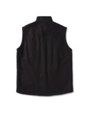 Sherpa Lined Vest - Black
