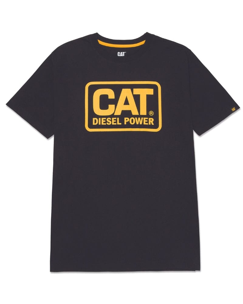 Caterpillar Diesel Power Tee - Black/Yellow | Buy Online