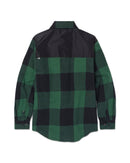 Block Insulated Shirt Jacket - Pine Needle/Black