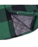 Block Insulated Shirt Jacket - Pine Needle/Black