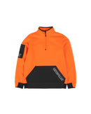 Impact Quarter Zip Sweatshirt - Hi Vis Orange